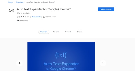 Auto Text Expander