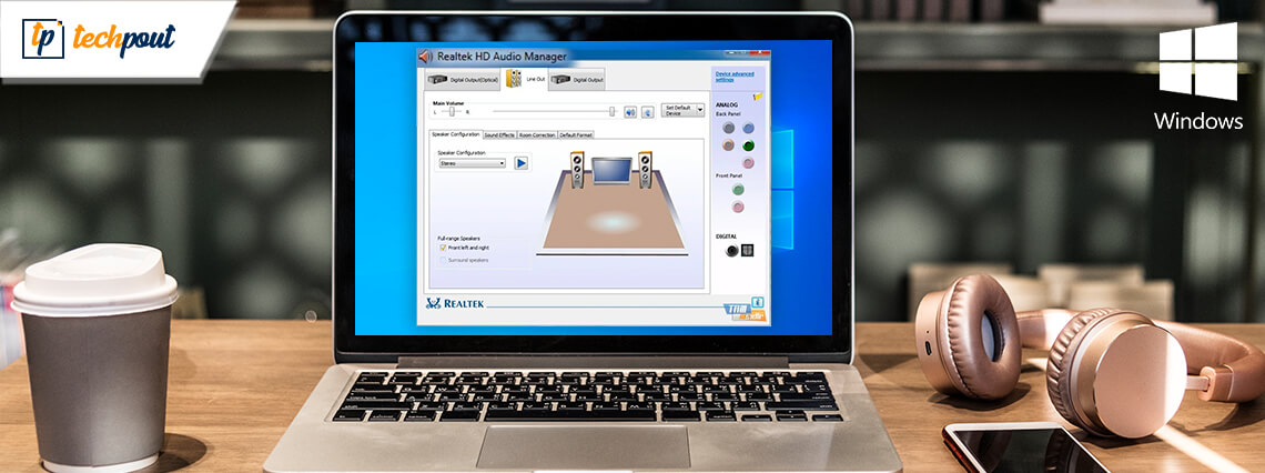 Download Realtek High Definition Audio Drivers for Windows 10, 8, 7 Download Realtek High Definition Audio Drivers for Windows 10, 8, 7