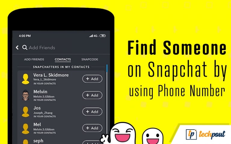 Find Someone on Snapchat by Using Phone Number Find Someone on Snapchat by Using Phone Number
