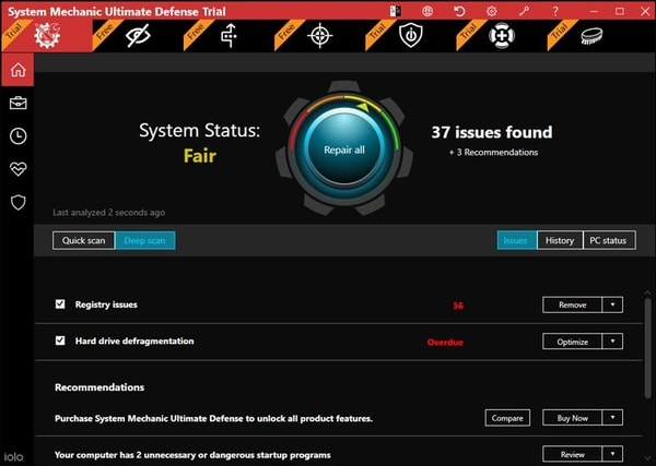 iolo System Defense