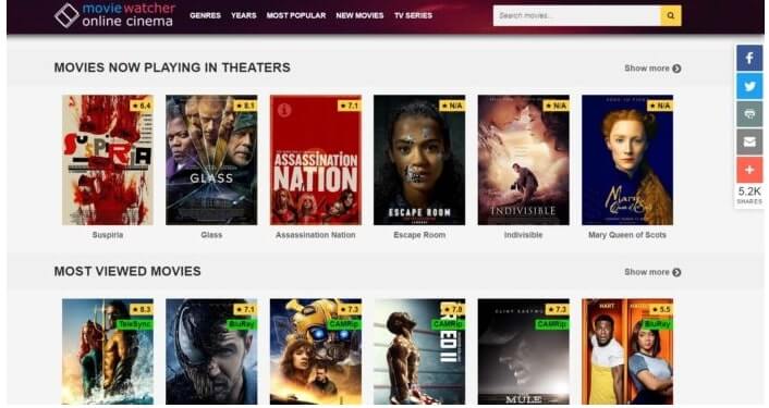 MovieWatcher MovieWatcher