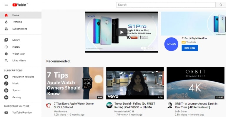 YouTube YouTube