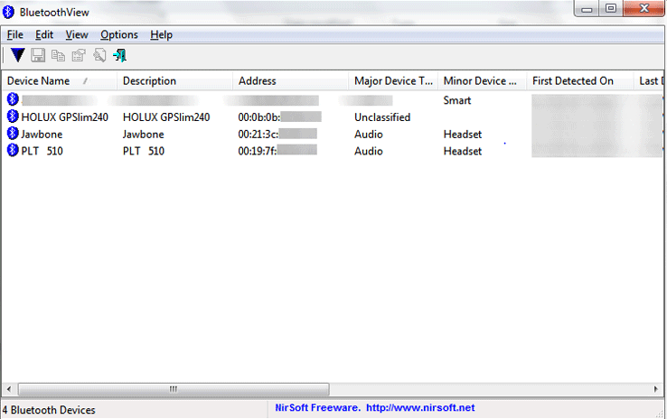 Bluetooth View - Best Bluetooth Software Bluetooth View - Best Bluetooth Software