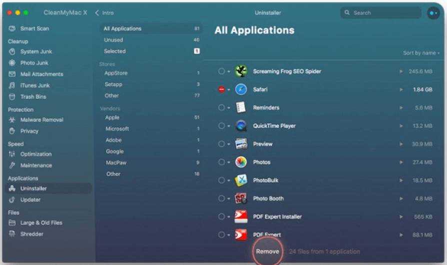 Cleanmymac X - Best Uninstaller For Mac