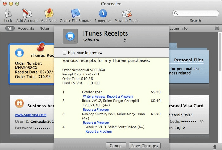 Concealer - Best Mac Security Software