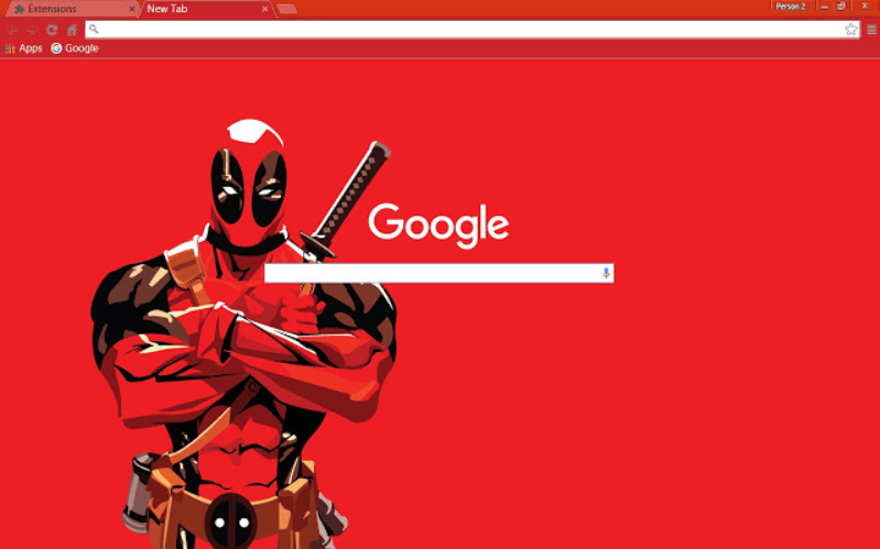 Deadpool Full Screen Theme