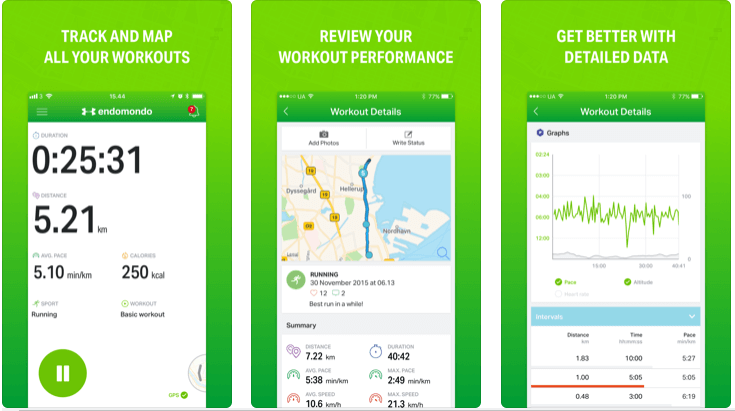 Endomondo - Best Running Apps