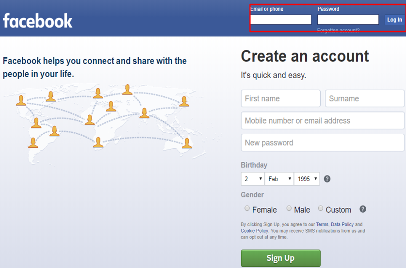 Login Facebook Website Login Facebook Website