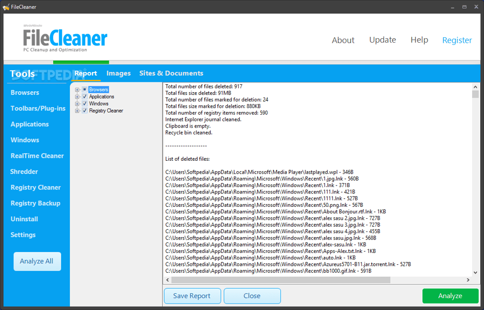 File Cleaner File Cleaner