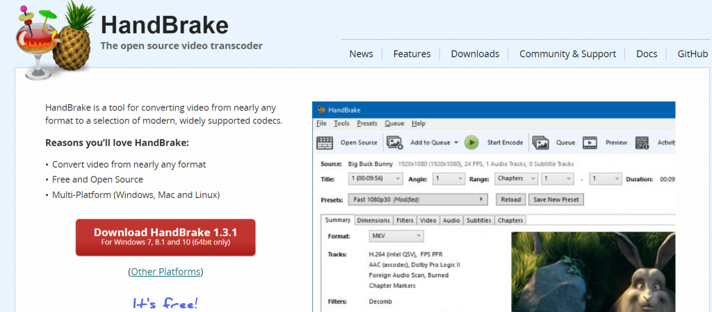 Handbrake Handbrake