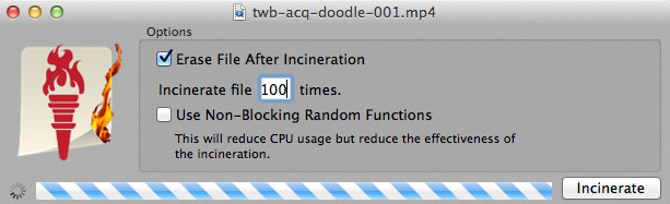 Incinerator Incinerator - Best File Shredder Software For Mac