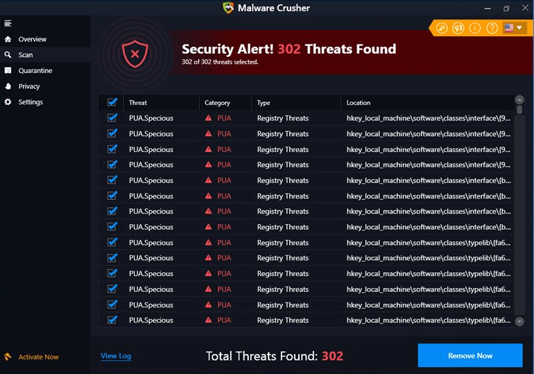 Malware Crusher Malware Crusher - Best Free Spyware Removal Tool