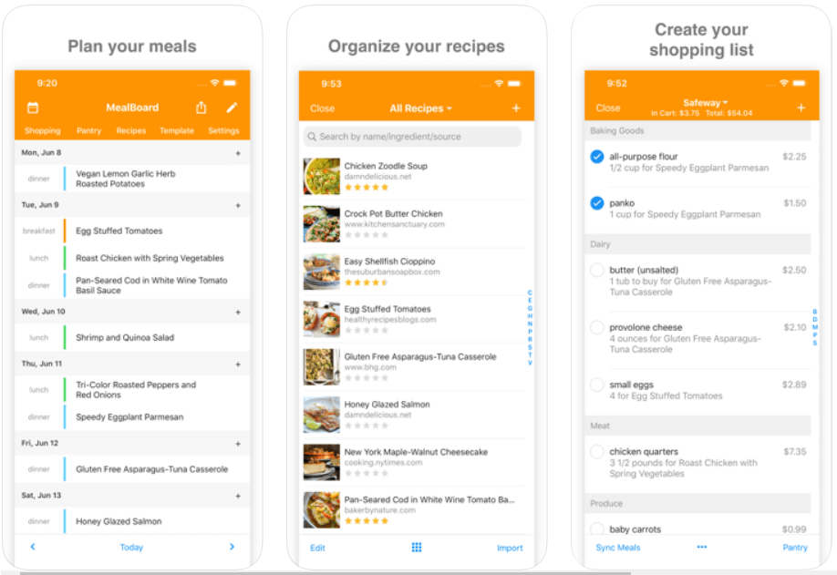 MealBoard - Meal Planner MealBoard - Meal Planner