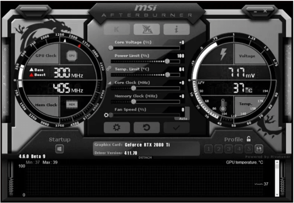 MSI Afterburner MSI Afterburner - Best Overclocking Software