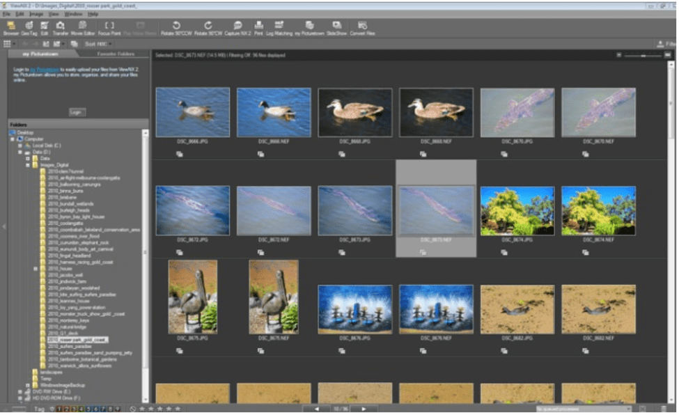 Nikon ViewNX-i Nikon ViewNX-i - Photo Management tool for Windows