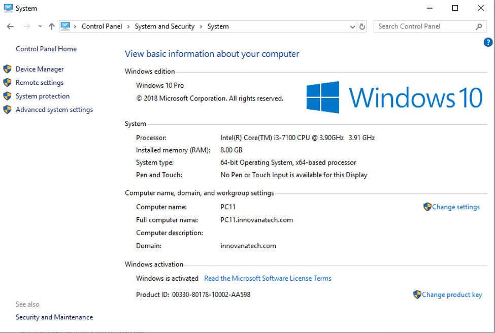 choose “System and Security” in Control Panel choose “System and Security” in Control Panel
