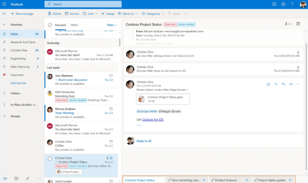 Microsoft Outlook Microsoft Outlook