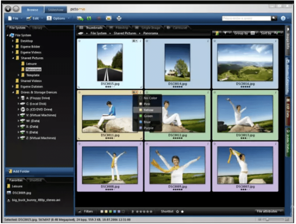 Pictomio Pictomio photo qrganizing software