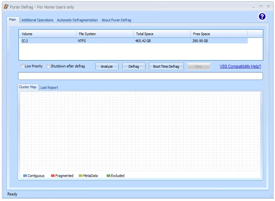 Puran Defrag Puran Defrag Software