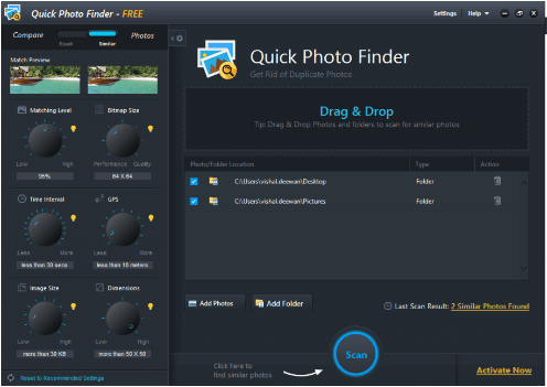 Quick Photo Finder