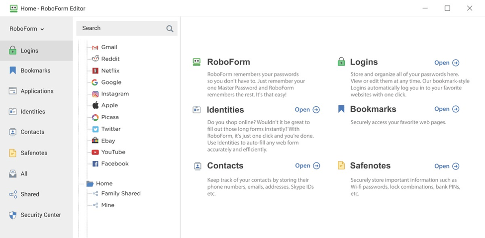 Best Password Manager Software - RoboForm