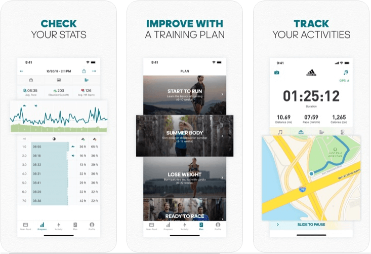 Runtastic Fitness Running App