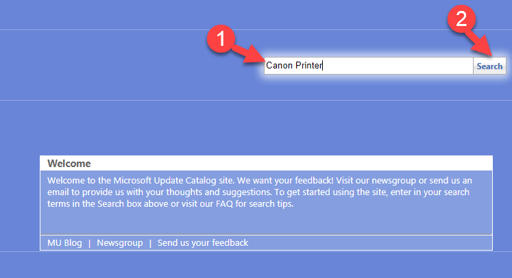 Search Your Device in Microsoft Catalog