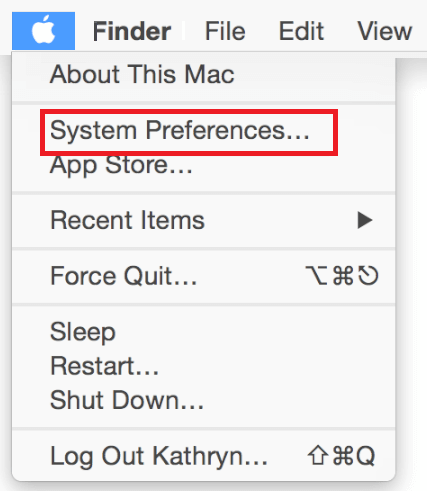 System Preferences