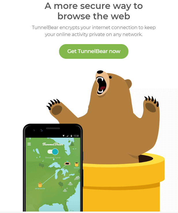 TunnelBear - Best Free VPN For Mac in 2021