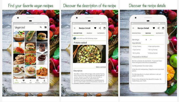 Veganized - Best Meal Planner App Veganized - Best Meal Planner App