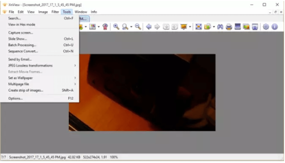 XnView XnView - photo collection and Image Organizing Tool